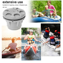 PVC Release Deflate Air Valve for Inflatable Boat Raft Dinghy Kayak (Grey) Newly