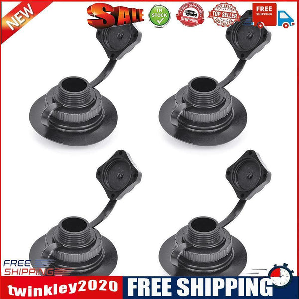 2 in 1 Air Valve Nozzle Caps for Inflatable Boat Kayak Pump Adapter (4pcs)