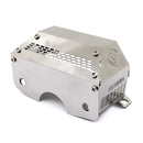 For Tamiya Benz Scania 1/14 RC Tractor Truck Parts Metal Gearbox Lid Hood