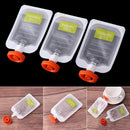 Cover Lock Reusable Food Supplement Package PC Plastic Storage Pouch Fresh Bag