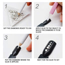 10 Bags Crystal Rhinestones Crystal Mobile Phone Nail Decor DIY Accessories