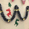1x 2M Christmas Garland Home Party Wall Door Xmas Tree Ornament Tinsel T1 Y8Y7