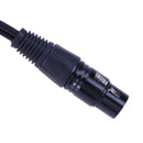 3pin XLR Female to 2 RCA Male Cable Audio Adapter Cable Metal Connector Newly