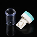 Plastic Candy Color Travel Glasses Holder Contact Lens Case Soaking Box