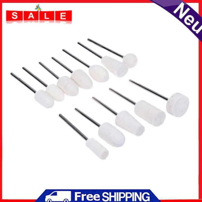 Wool Nail Grinding Head Electric Mnicure Nail Drill Replacement File