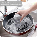 Stand Practical Pot Bowl Brush Cleaning Tools Dish Washing Brush Cleaning Brush