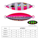 40g VIB Fishing Slow Jigging Fishing  Lures Metal Hard Bait Tackles (C) Newly