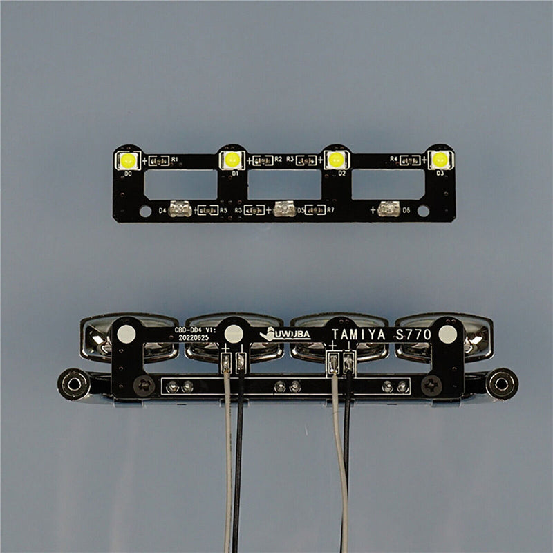 1/14 Headlight LED Light Lamp PCB Board For TAMIYA Scania 770S 56368