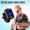 Foldable LCD Monitor Tuners Ukulele Bass Guitar Rotating Clip-on Violin Tuner
