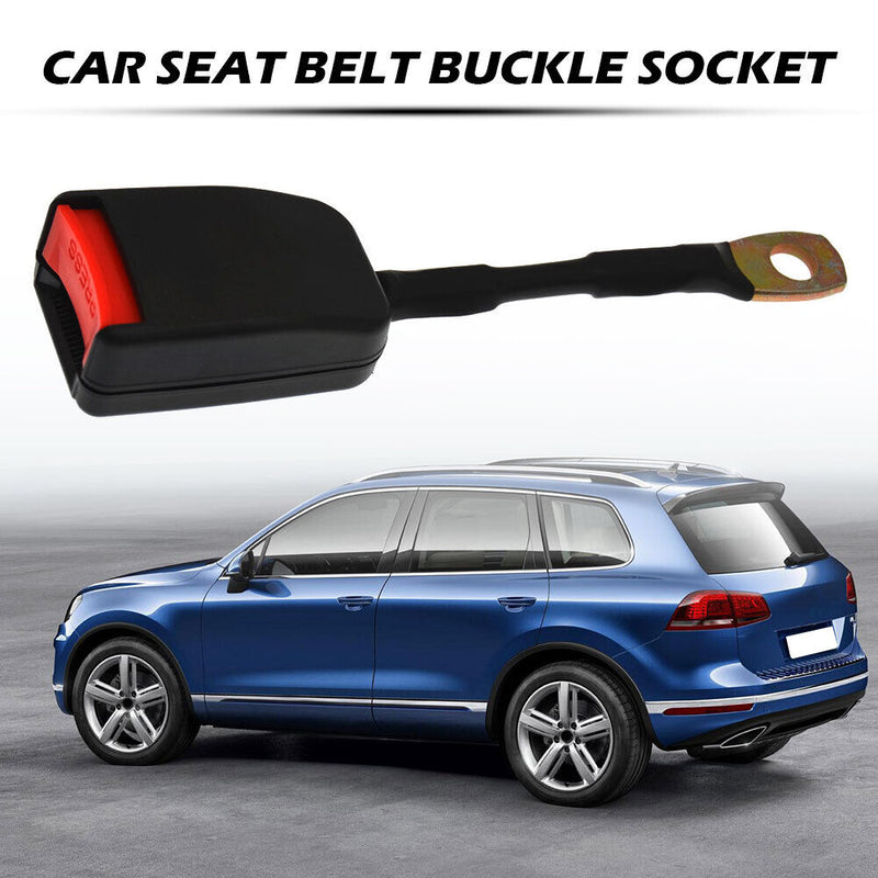 Unviersal Car Front Safety Seat Belt Seatbelt Buckle Socket Plug Connector Newly
