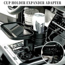 360° Rotating & Adjustable Car Cup Holder Expander Base 6563 Convenient F4B2