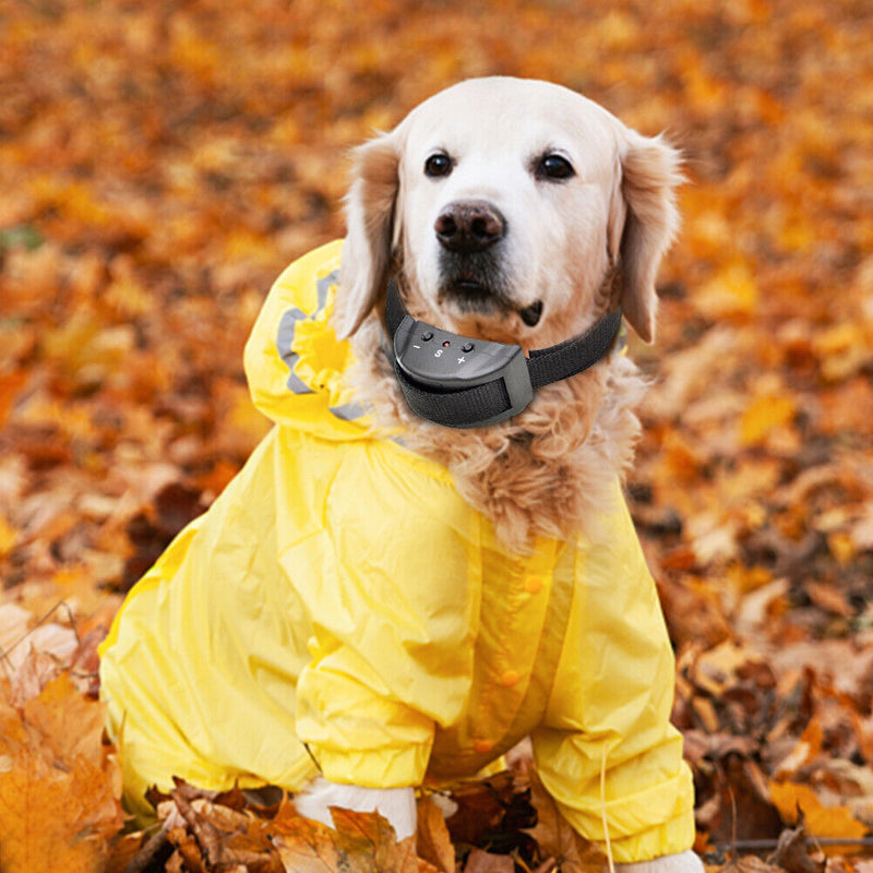 7 Sensitivities Anti Barking Device Ultrasonic Dogs Training Stop Barking Necklace