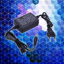AC to DC Power Adapter 12V 2A Dual Cable Converter Universal 5.5x2.1-2.5mm
