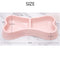 Dish Feeder Cat Puppy Bone Shape Cat Bowls Food Water Feeder Pet Double Bowls
