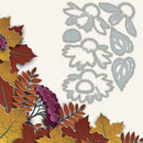 Spring Plant Flower Leaf Patterns 2021 Cutting Dies Decor V9E4 For DIY Card I0B6