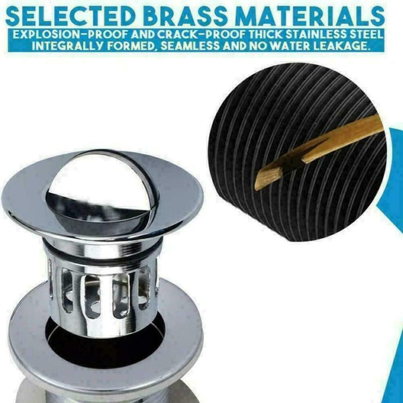 Universal Wash Basin Bounce Drainer Filter Anti Clogging Sink M1Q9 1 Q8Z3