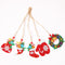 Double-side 5D Diamond Painting DIY Hanging Christmas Trees Pendant (GP009)