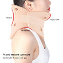 Breathable Neck Brace Cervical Traction Spine Protector Neck Support Pain Relief