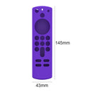 Remote Control Protective Case Cover for Amazon Alexa Voice Remote (Purple)