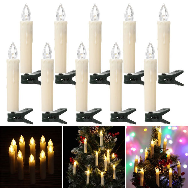 Electronic Candle Simulation Candle Christmas Candles Christmas Tree Candle
