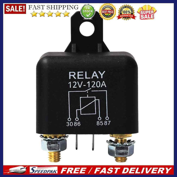 12V 100A/120A Automobile Current Protective Relay Car Power Control Replace