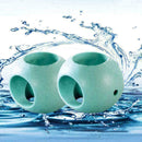 Laundry Ball Green Hard Rubber Anti Limescale Magnetic Machine E6Q3 HNICE I5B2