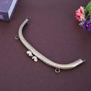 Arch Metal Purse Frame Handle for Clutch Shoulder Bag Accessories 20.5cm