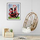 5D DIY Diamond Painting Love Cat Full Round Drill Art Picture Rhinestones