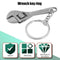 Mini Wrench Car Metal Adjustable Universal Spanner Top N2O1 Portable Key O2G0