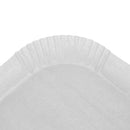 50pcs Air Fryer Parchment Liners Wood Pulp Steamer BBQ Baking Paper (White)