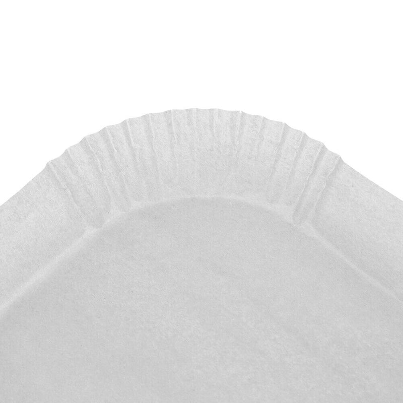 50pcs Air Fryer Parchment Liners Wood Pulp Steamer BBQ Baking Paper (White)