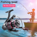 Wooden Handle Spinning Fishing Reel 8kg 12BBs Spool Fish Wheel (HC3000)