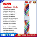 #A Nylon Watch Strap Adjustable 20mm Watch Wrist Strap for Huawei Watch GT3 PRO/