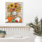Sunflower in Vase Oil Paint By Numbers Kits DIY Handpainted on Canvas Home Decor
