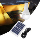 5 Modes 20 COB LED Solar Light USB Rechargeable Bulb Camping Lamp (9W) Newly
