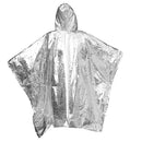Outdoor Raincoat Disposable Dual Color Thermal First Aid Survival Raincoat Newly