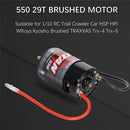 550 Brushed Motor for 1/10 RC HSP HPI Wltoys Kyosho TRAXXAS TRX4 TRX6 (29T)