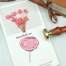 Retro Wax Seal Stamp Sealing Stamp Head for Envelopes Gift (Ginkgo Biloba) Newly