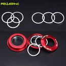 Aluminium Alloy Dust Cover Bicycle Headset Washer Bike Fork Adjusting Washers