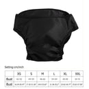 Pets Physiological Pants Female Dog Menstruation Sanitary Shorts (Black XL)