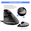 ZEALOTES Gaming Mouse Upright Optical Mouse Wired 12 Buttons Desktop Game Mouse
