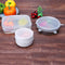 Heat Resistant Reusable Stretch Silicone Lids Food Wrap Bowl Cover (6.5cm) Newly