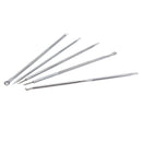 5pc / Set Stainless Steel NonSlip Acne Pimples Popper Blackhead Remover Needle Tool