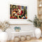 Santa Claus and Puppy Paint By Numbers Kit DIY Frameless Picture On Canvas