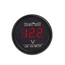 DF-01-V Car Voltmeter Cigarette Lighter Charger Red Digital Display