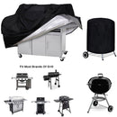 BBQ Grill Cover 210D Oxford Waterproof Windproof UV Resistant Grilling Protect
