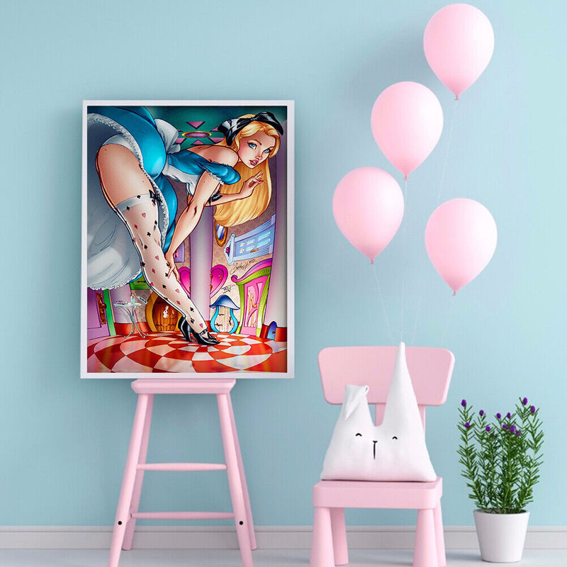 Beauty 5D DIY Full Drill Diamond Painting Picture Rhinestone Mosaic Home Decor