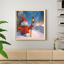 5D DIY Diamond Painting Full Round Diamond Snowman w726