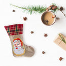 5D Christmas Rhinestone Diamond Painting Sock Craft Home Party Decoration K