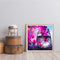 DIY Hand Painted Cup Landscape Acrylic Coloring Picture Oil Paint by Numbers